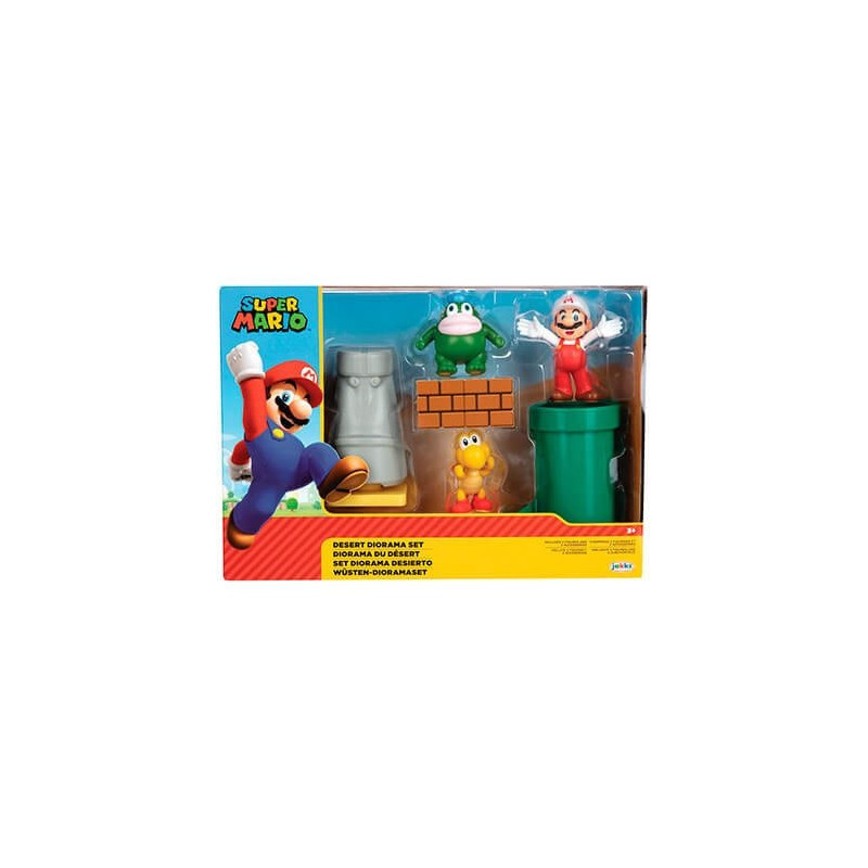 DIORAMA SHERWOOD DESIERTO SUPER MARIO BROS